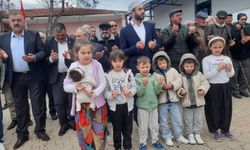 Danışment Mahallesi’nde geleneksel yağmur ve şükür duası yapıldı