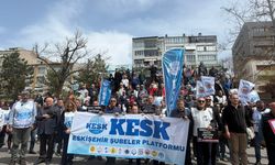 KESK’ten okul saldırılarına protesto yürüyüşü