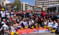 Eskişehir’de Doruk Madencilik işçilerine destek: İşçilerin direnişi emeğin bastırılamayan sesidir