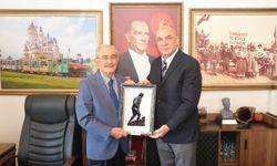 ESO’dan Büyükerşen’e ziyaret: Eskişehir sanayisi masaya yatırıldı