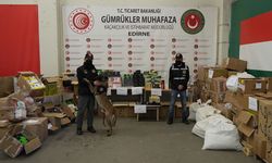 Kapıkule’de dev operasyon: Milyonlarca liralık kaçak eşya ve uyuşturucu ele geçirildi