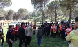 Gerçeğini aratmayan arama kurtarma tatbikatı