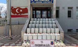 Jandarma 2 bin 270 litre sahte sıvı gübre ele geçirildi