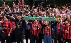 Ortaokul öğrencilerinden Eskişehirspor'a coşkulu destek