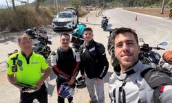 Eskişehir’de motosikletini bağlayan polisle Antalya’da karşılaştı
