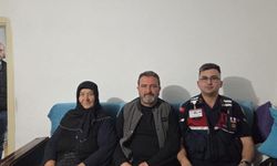 Eskişehir'de jandarma ekiplerinden gaziye anlamlı ziyaret