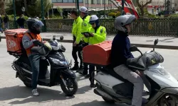 Eskişehir'de denetimler sürüyor: Motosiklet sürücülerine bilgilendirme