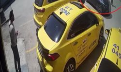 Görme engelli yayanın zor anları kamerada