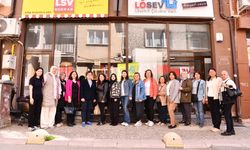 LÖSEV’E Tepebaşı Belediyesi belde evlerinden hediyeler