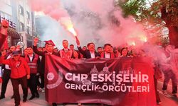 CHP Eskişehir Gençlik Kolları'ndan 19 Mayıs yürüyüşü