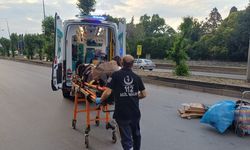 Trafiğe kapalı alanda kaza
