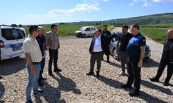 İnönü’de ulaşım hamlesi: TOKİ bağlantı yolunda asfalt hazırlığı