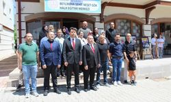 Beylikovalı kursiyerler belgelerini aldı