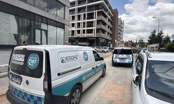 Eskişehir'de 10 katlı binanın bodrum katında yangın çıktı