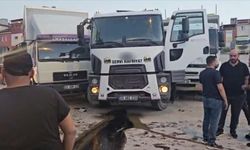Eskişehir'de facianın eşiğinden dönüldü: Freni boşalan kamyon çocuk dolu parka 2 metre kala durabildi!