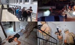 Özel harekat kapıları koçbaşıyla kırdı, 58 tutuklama