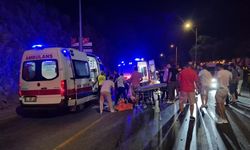 Taksi ile motosiklet çarpıştı: 1 ölü, 1 ağır yaralı