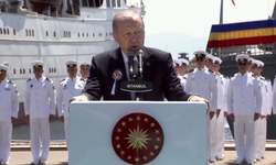 Cumhurbaşkanı Erdoğan: "Askeri gemi inşa sanayimiz, 103 yıllık cumhuriyet tarihimizin en verimli günlerini yaşıyor"