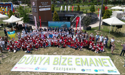 Eskişehir Millet Bahçesi’nde renkli çevre şenliği: "Dünya bize emanet"