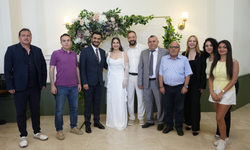 Özdemir ve Karatop ailelerinin mutlu günü