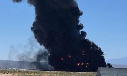 ABD’ye ait B-52 bombardıman uçağı kazasının ardından çekilen yeni görüntüler ortaya çıktı