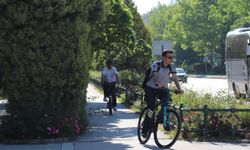 Dünya Bisiklet Günü’nde Eskişehir'de pedallar sağlık için döndü