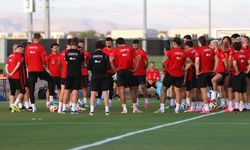 A Milli Futbol Takımı’nda Paraguay maçının hazırlıkları başladı