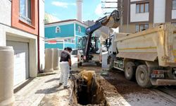Eskişehir’de o sokakta yağmur suyu altyapısı tamamlandı