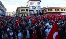 Odunpazarı’nda dev ekranda milli maç coşkusu