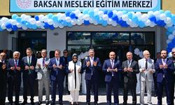 Baksan Mesleki Eğitim Merkezi açıldı