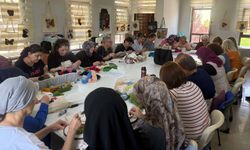 Odunpazarı’nda keçe kursiyerlerinden LÖSEV’e anlamlı destek