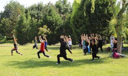 Eskişehir'de parklarda ücretsiz spor etkinlikleri başladı
