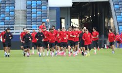 A Milli Futbol Takımı, Los Angeles'taki ilk antrenmanını yaptı