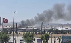 Eskişehir EMKO Sanayi Sitesi'nde yangın: İtfaiye müdahale ediyor!