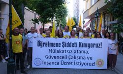 Özel sektör öğretmenleri Eskişehir'den seslendi: "Taban maaş hakkımızı geri verin"