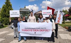 TGB Eskişehir’den Uğur Mumcu Parkı’nda NATO karşıtı açıklama