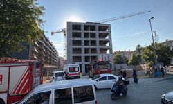 3 aydır maaş alamayan işçiler inşaatın tepesine çıktılar