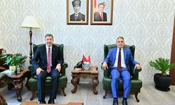 Eskişehir Cumhuriyet Başsavcılığına atanan Deniz, Vali Yılmaz’ı ziyaret etti