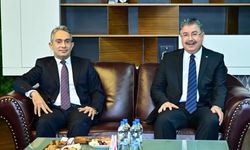 Eskişehir Valisi Dr. Erdinç Yılmaz, görevine yeni atanan Başsavcı Ferhat Deniz'i ziyaret etti