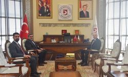 Eczacılık camiasından BŞEÜ Rektörü Kaplancıklı'ya ziyaret