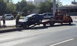 Eskişehir'de hatalı manevra kaza getirdi: 1 yaralı