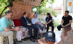 Eskişehir İl Emniyet Müdürü Tolga Yılmaz'dan şehit babasına ziyaret