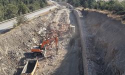 Eskişehir'de yağışların vurduğu karayolunda son durum: İstinat duvarı yeniden yapıldı