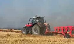 Eskişehir’de tarım arazisinde yangın paniği
