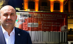 AK Parti İl Başkanı Albayrak'tan 15 Temmuz pankartı tepkisi: Yazıklar olsun