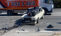Eskişehir’de otomobil ile motosiklet çarpıştı: 3 yaralı