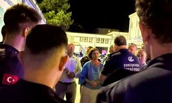 Ayşe Ünlüce'den yaralı itfaiyecilere hastane ziyareti