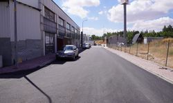 BAKSAN Sanayi Sitesi'nde yol yenileme çalışmaları sürüyor