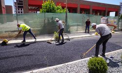 Tepebaşı’nın dört bir yanında üstyapı çalışmaları sürüyor