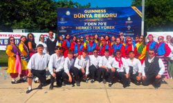 Eskişehirli ekip Guinness Dünya Rekoru'na ortak oldu
